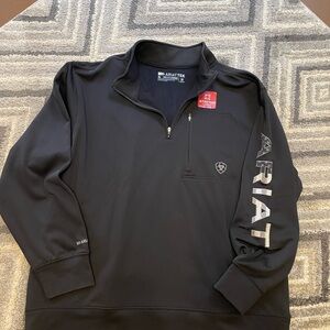 Ariat Black Stretch Fabric Pullover